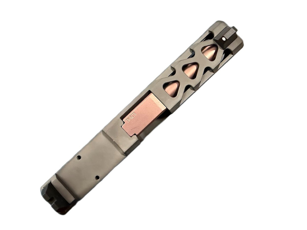 Complete Assembled Matrix Arms Arrow G19 RMR Slide Tall Sights Rose Gold Barrel